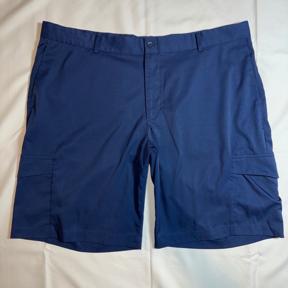Nike‎ Golf Dri-FIT Mens Cargo Shorts Navy Blue Size 40 Athletic Performance READ